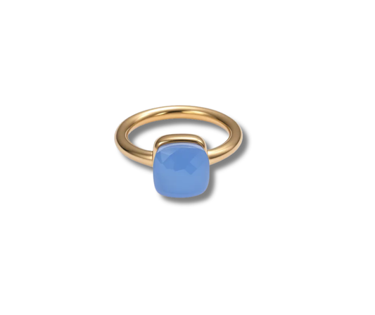 Anillo candy azul