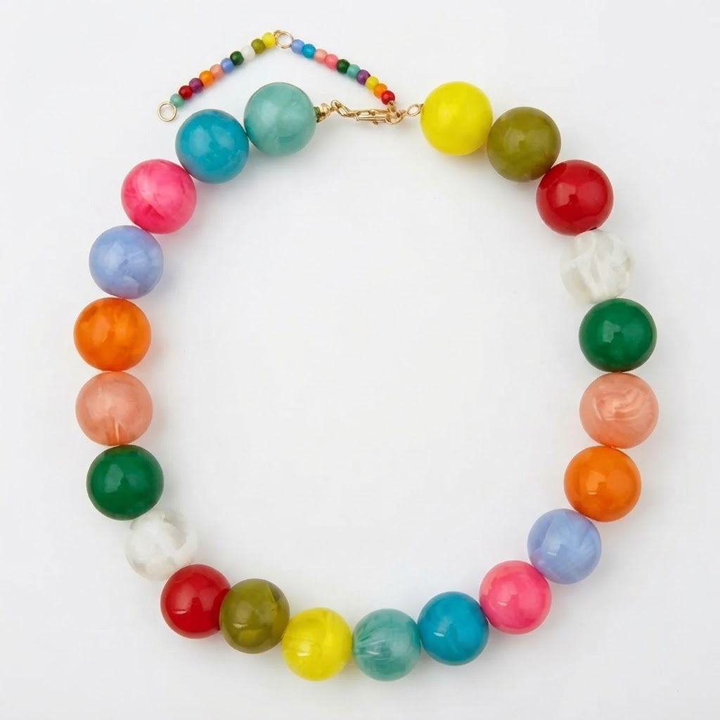 Collar bubble multicolor