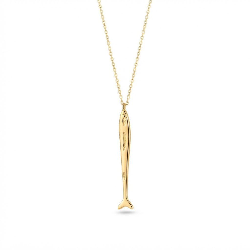Collar pez largo