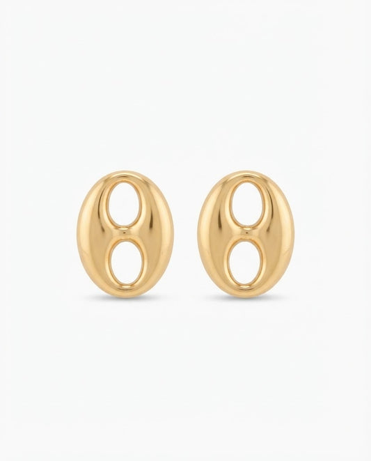 Aretes corcholata grande