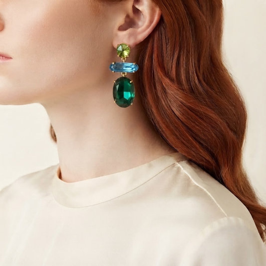 Aretes aceituna