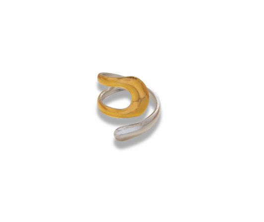 Anillo bicolor
