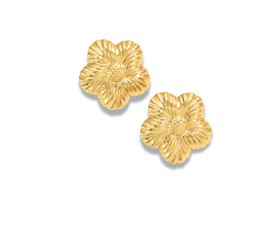 Aretes floral