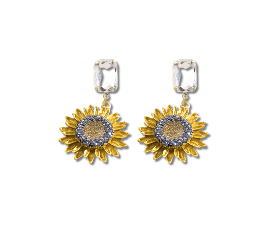 Aretes Girasol
