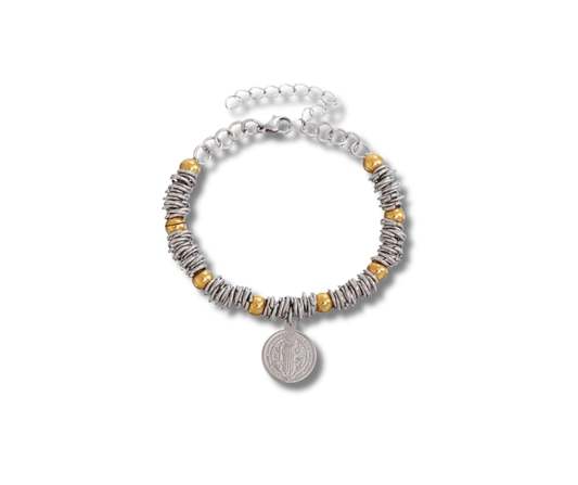 Pulsera argollas San Benito