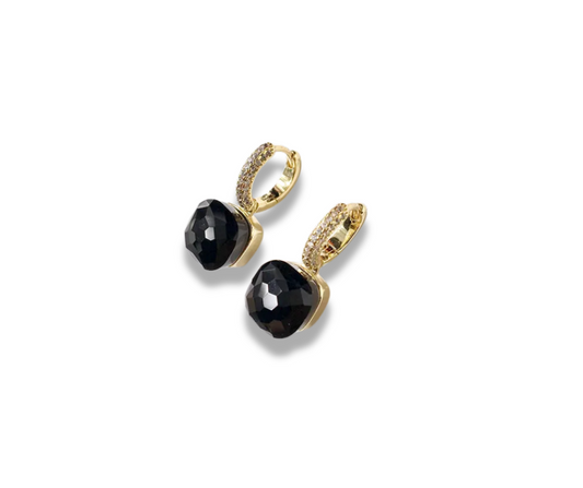 Aretes Candy negro