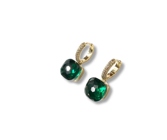Aretes Candy verde