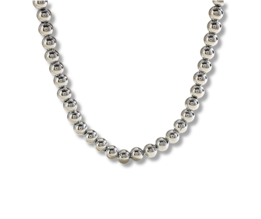 Collar burbujas plata