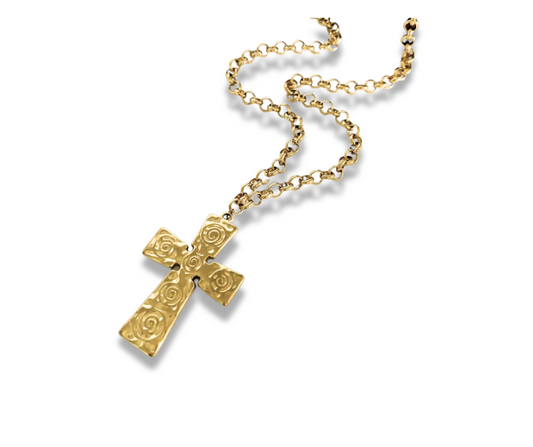 Collar Cruz grande