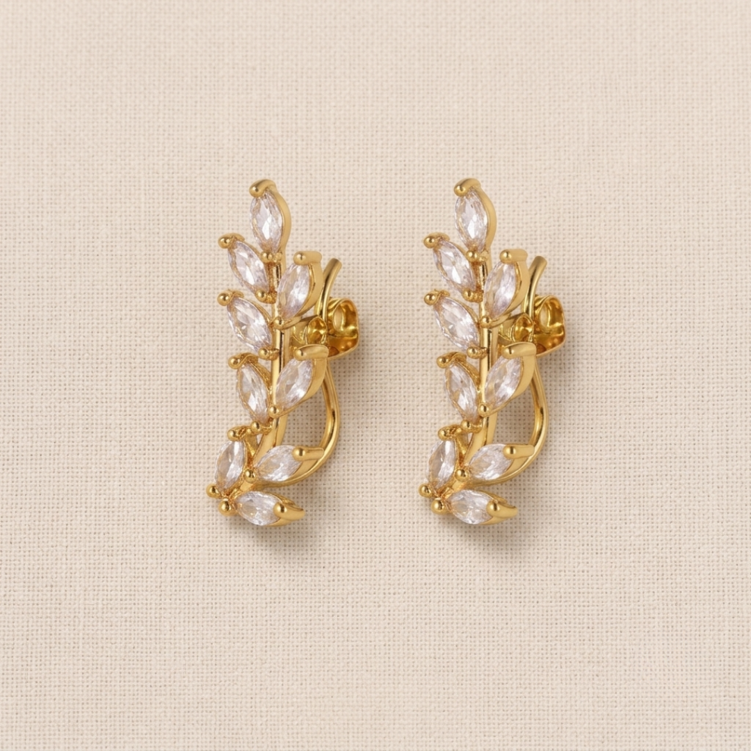 Aretes guirnalda