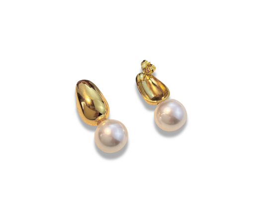 Aretes Kika dorado