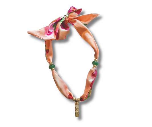 Collar Cintila rosa