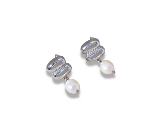 Aretes Leo plata