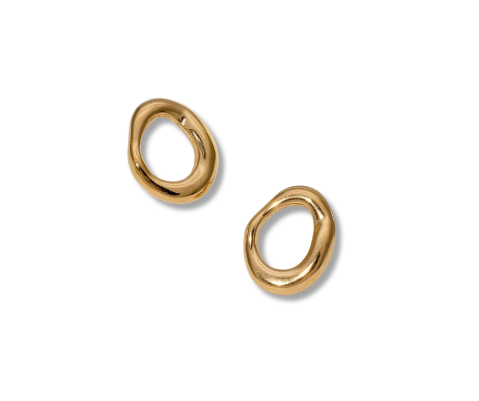 Aretes Lilo dorado