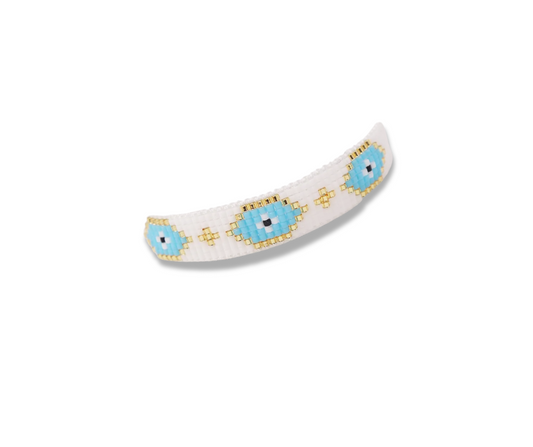Pulsera Miyuki blanca