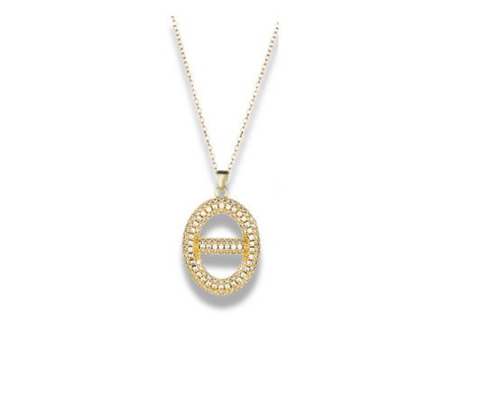 Collar Molly dorado