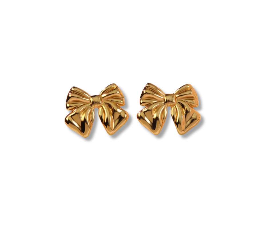 Aretes de moño