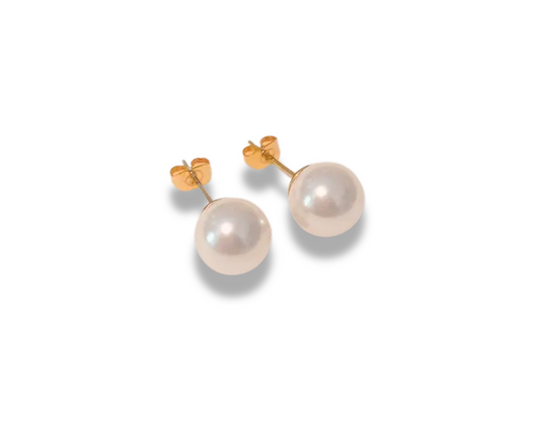 Aretes Perla grande 15mm