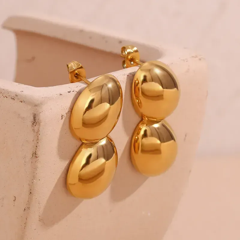 Aretes doble gota