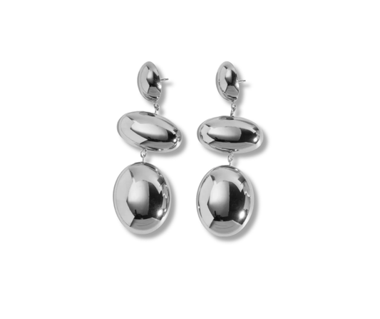 Aretes Rocas plata